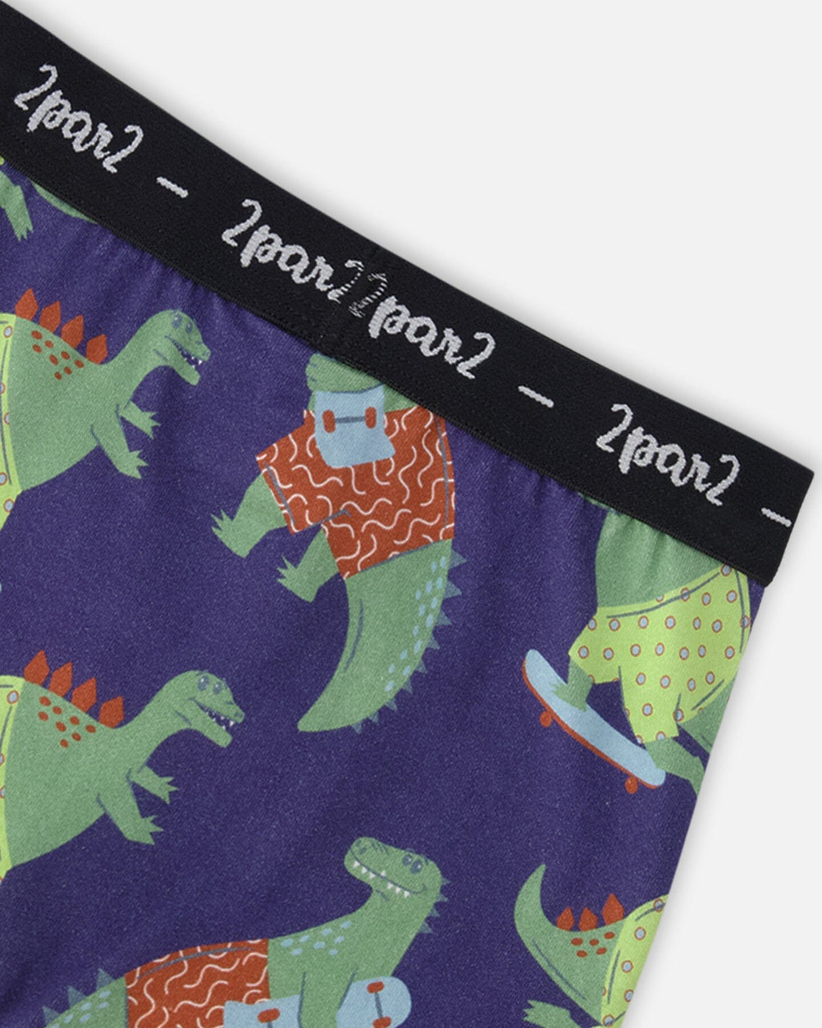 Organic Cotton Printed Adventure Boxers Pack Of 3