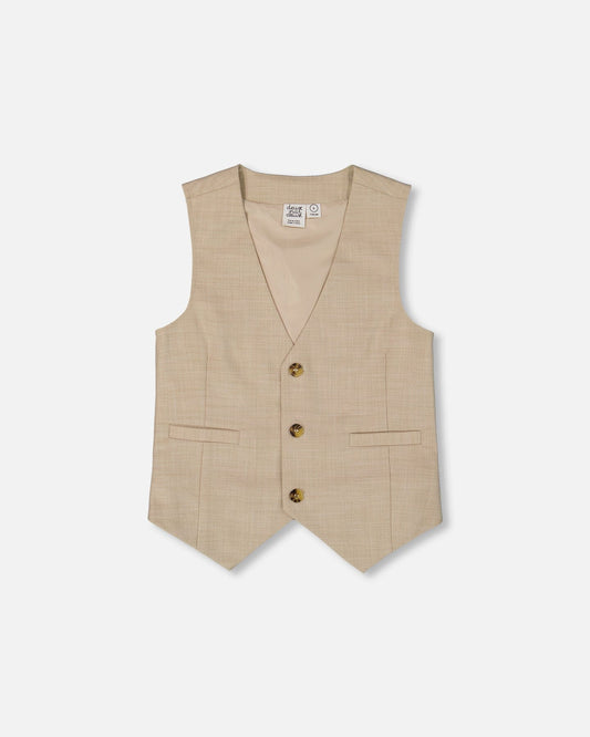 Elegant Vest Beige