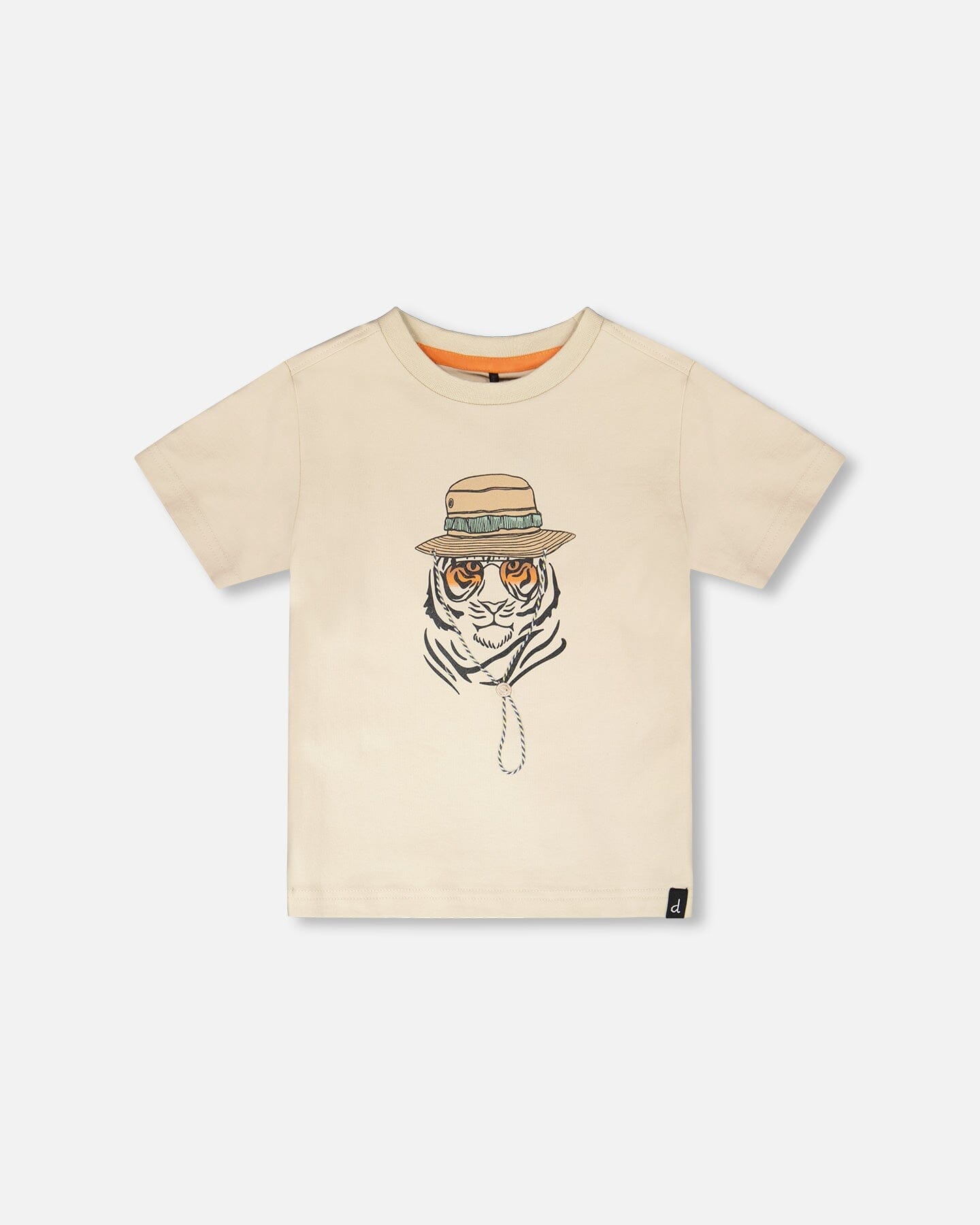 Organic Cotton Short Sleeve T-Shirt Off White