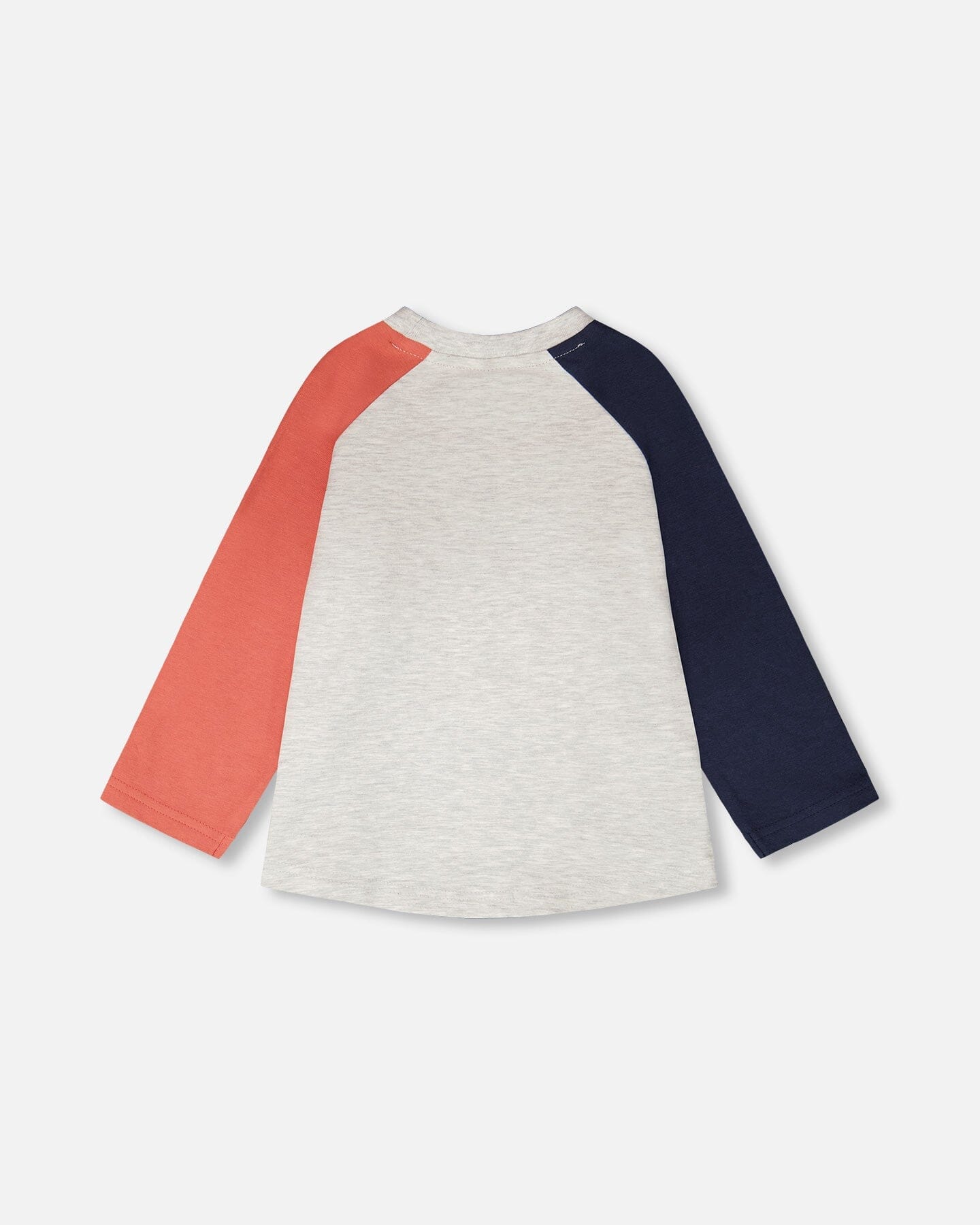 Jersey Long Sleeve T-Shirt Light Grey Mix