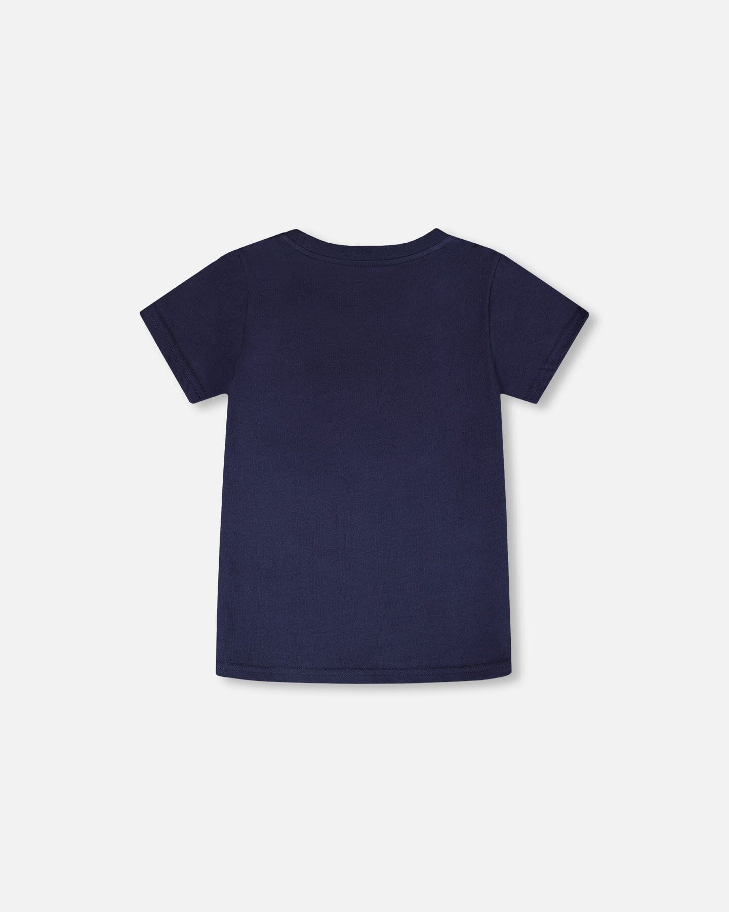 Jersey T-Shirt With Chest Pocket Dark Blue