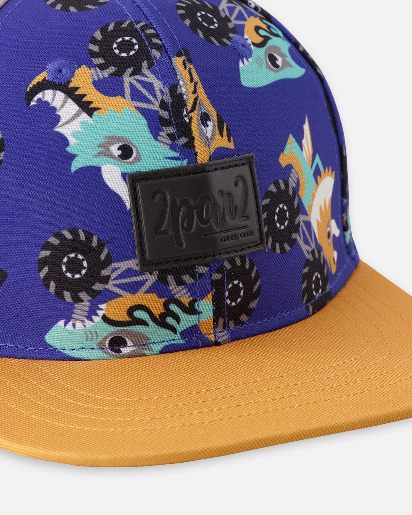Cap Blue Truck Print