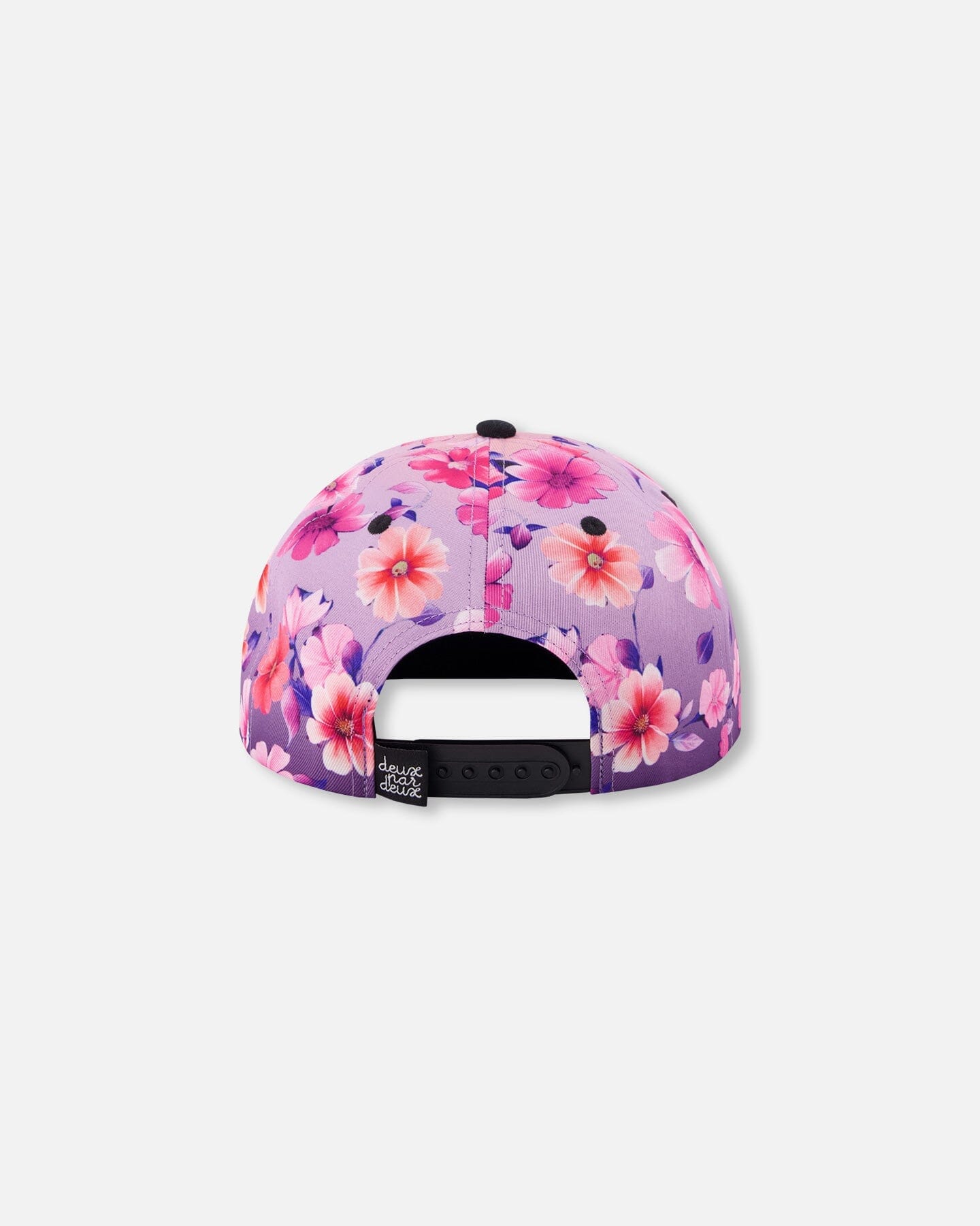 Cap Mauve Floral Gradient
