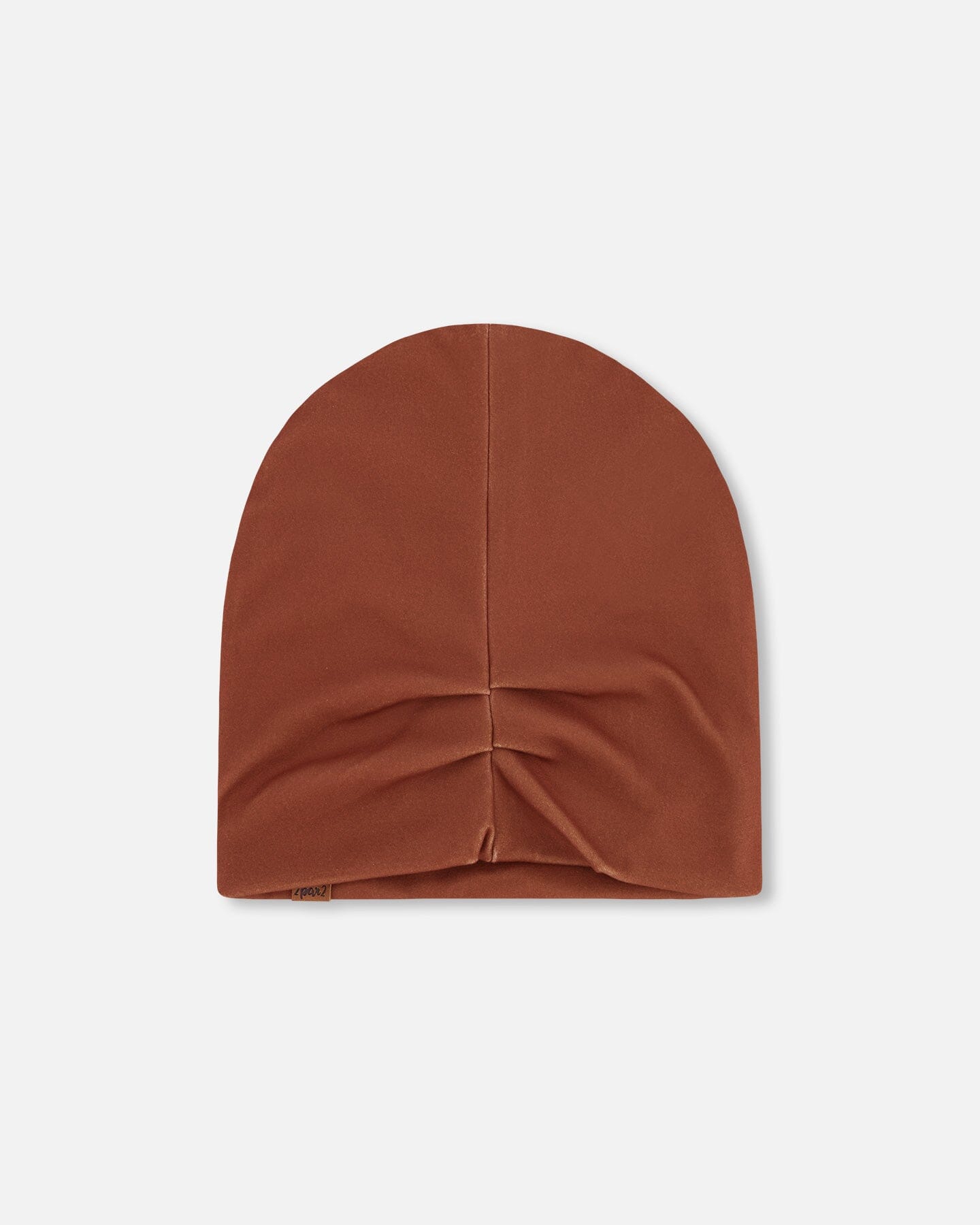 Stretch Jersey Beanie Brown