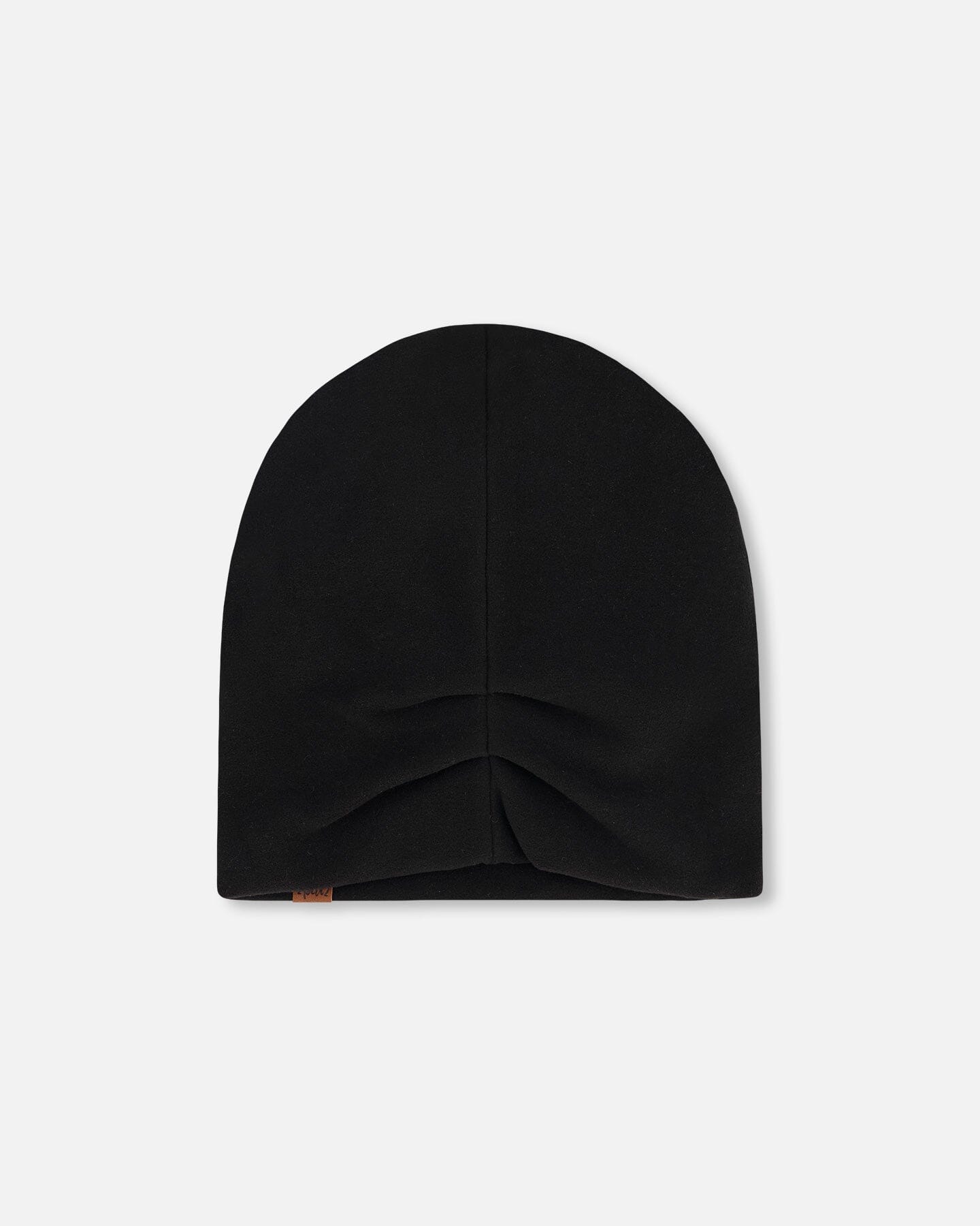 Stretch Jersey Beanie Black