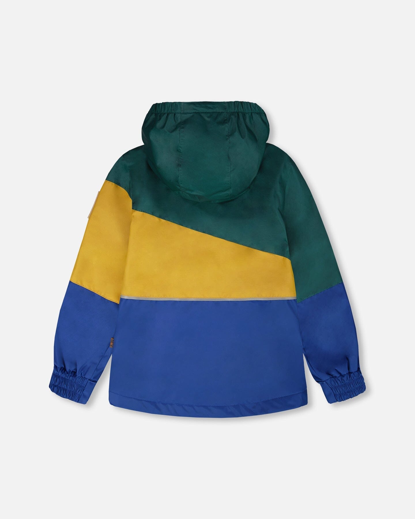 Two-Piece Mid-Season Outerwear Set Green, Yellow And Blue