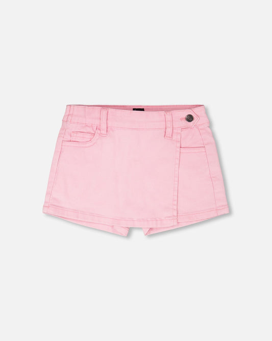 Stretch Twill Skort Pink