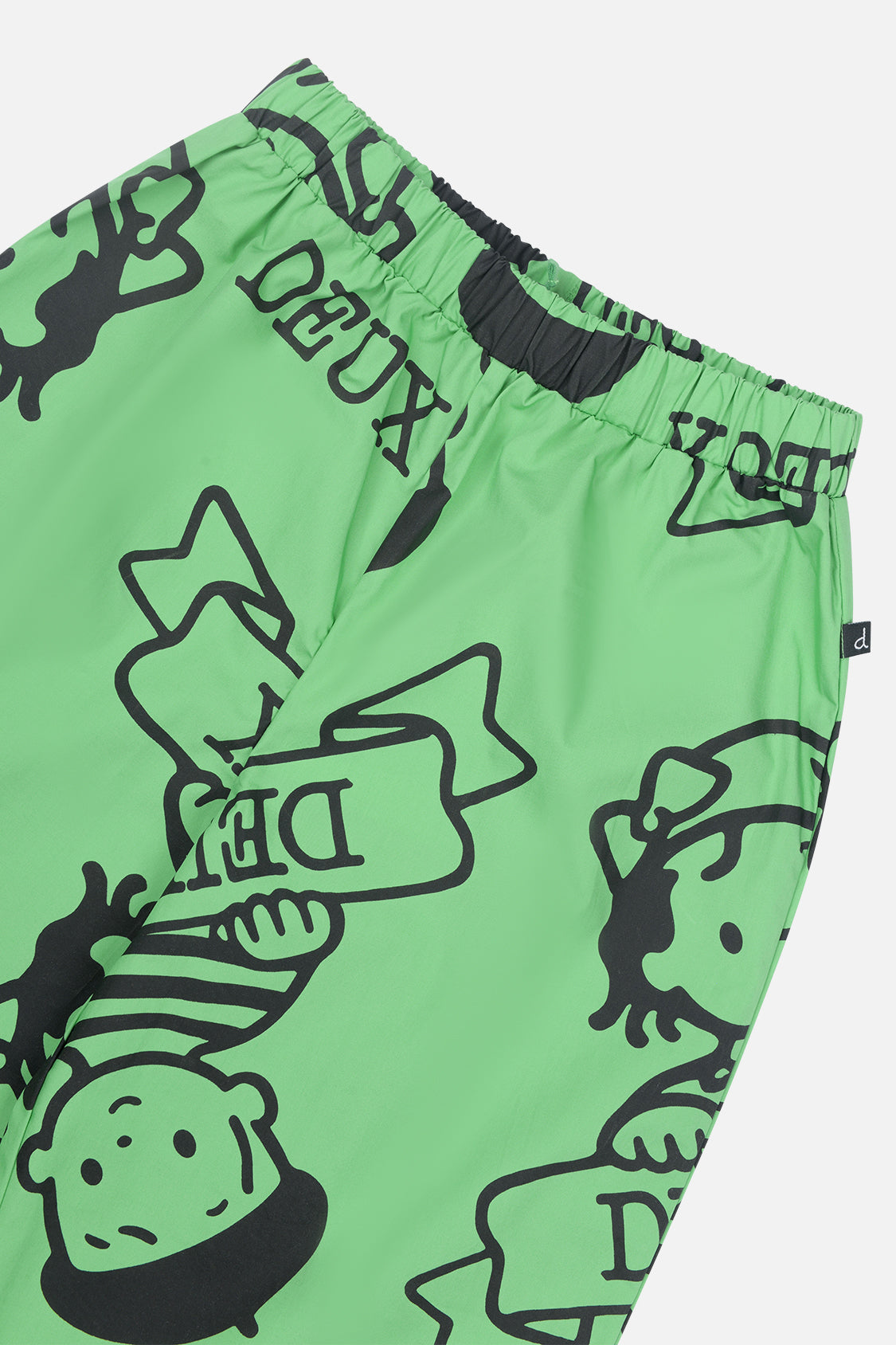 40Th Anniversary Printed Poplin Pant Green