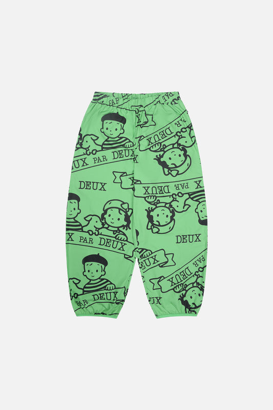 40th Anniversary Adult Printed Poplin Pant Green