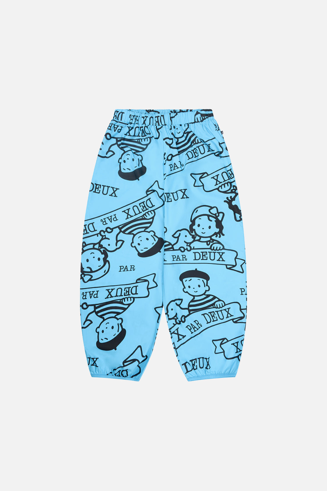 40th Anniversary Adult Printed Poplin Pant Sky Blue