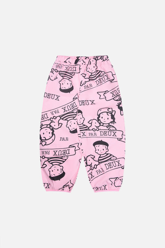 40th Anniversary Adult Printed Poplin Pant Soft Pink