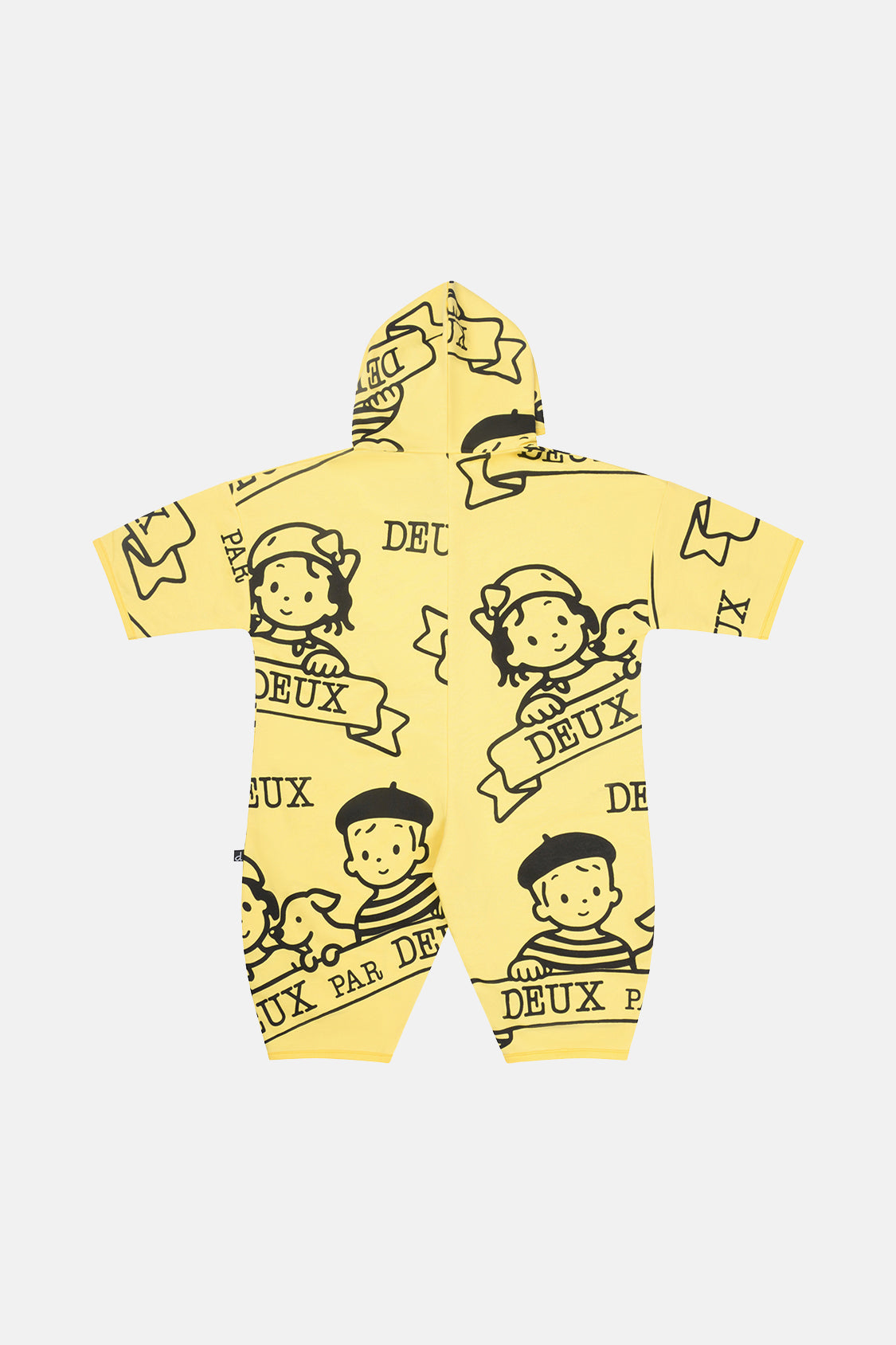 40Th Anniversary Printed Jersey One-Piece Honey Yellow