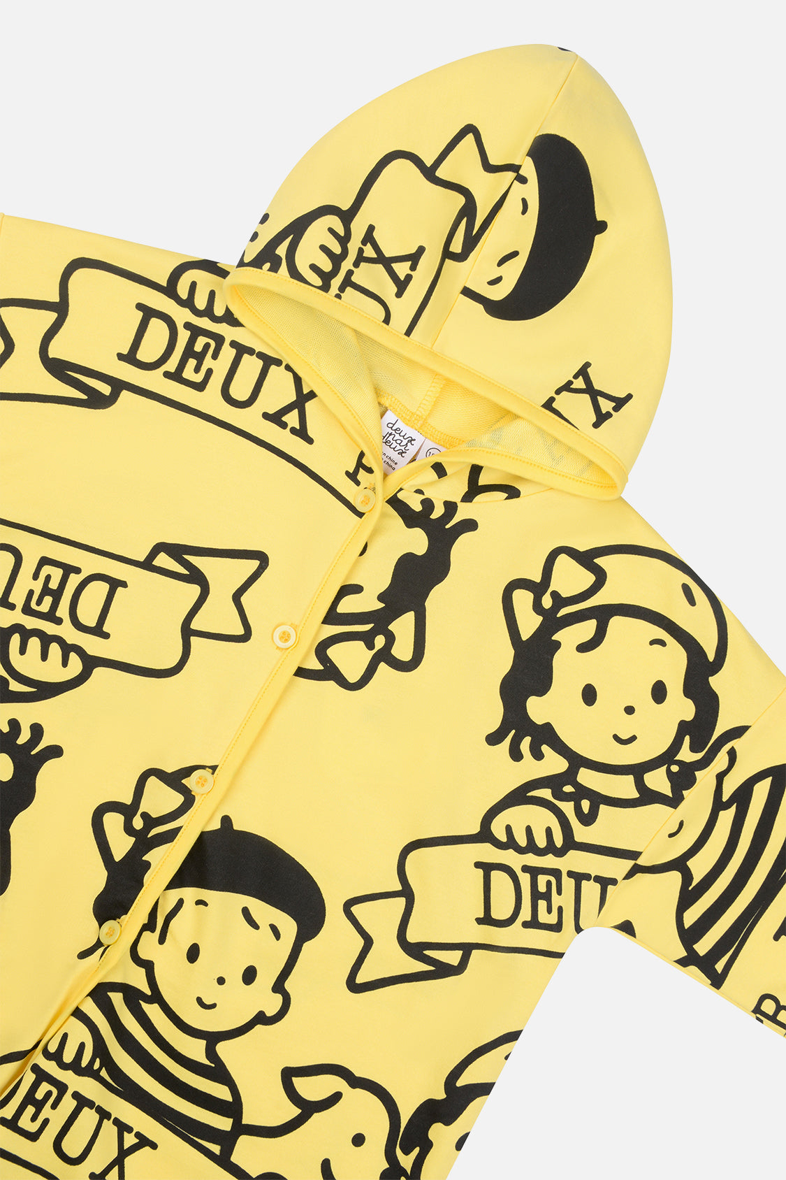 40Th Anniversary Printed Jersey One-Piece Honey Yellow