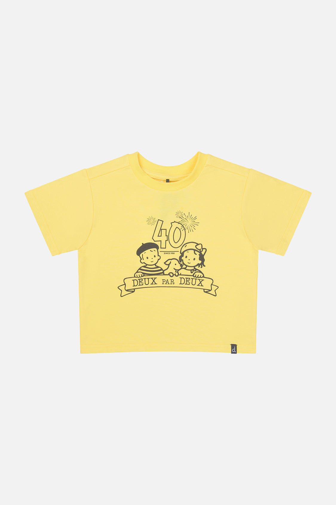 40Th Anniversary Graphic T-Shirt Honey Yellow
