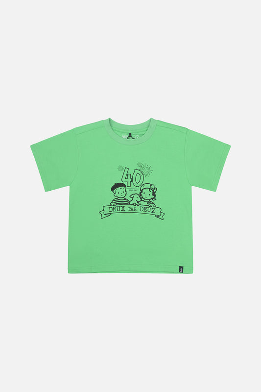 40Th Anniversary Graphic T-Shirt Green