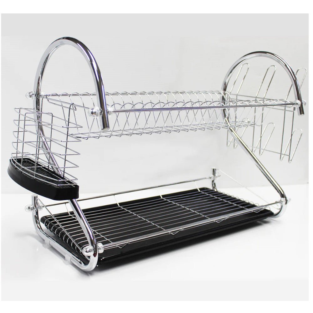 HOME AESTHETICS HA-4403 Dishrack 2 Tier With Rubbermaid - Kastor