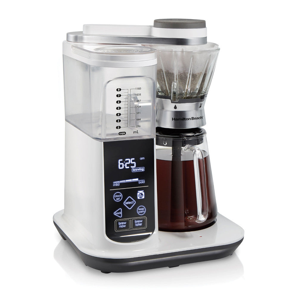 HAMILTON BEACH 46700 Convenient Craft Automatic or Manual Pour Over Coffee Brewer