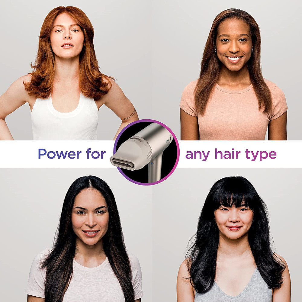 SHARK Blow Dryer HyperAIR Fast-Drying with IQ 2-in-1 Concentrator - Factory serviced with Home Essentials warranty - HD102C