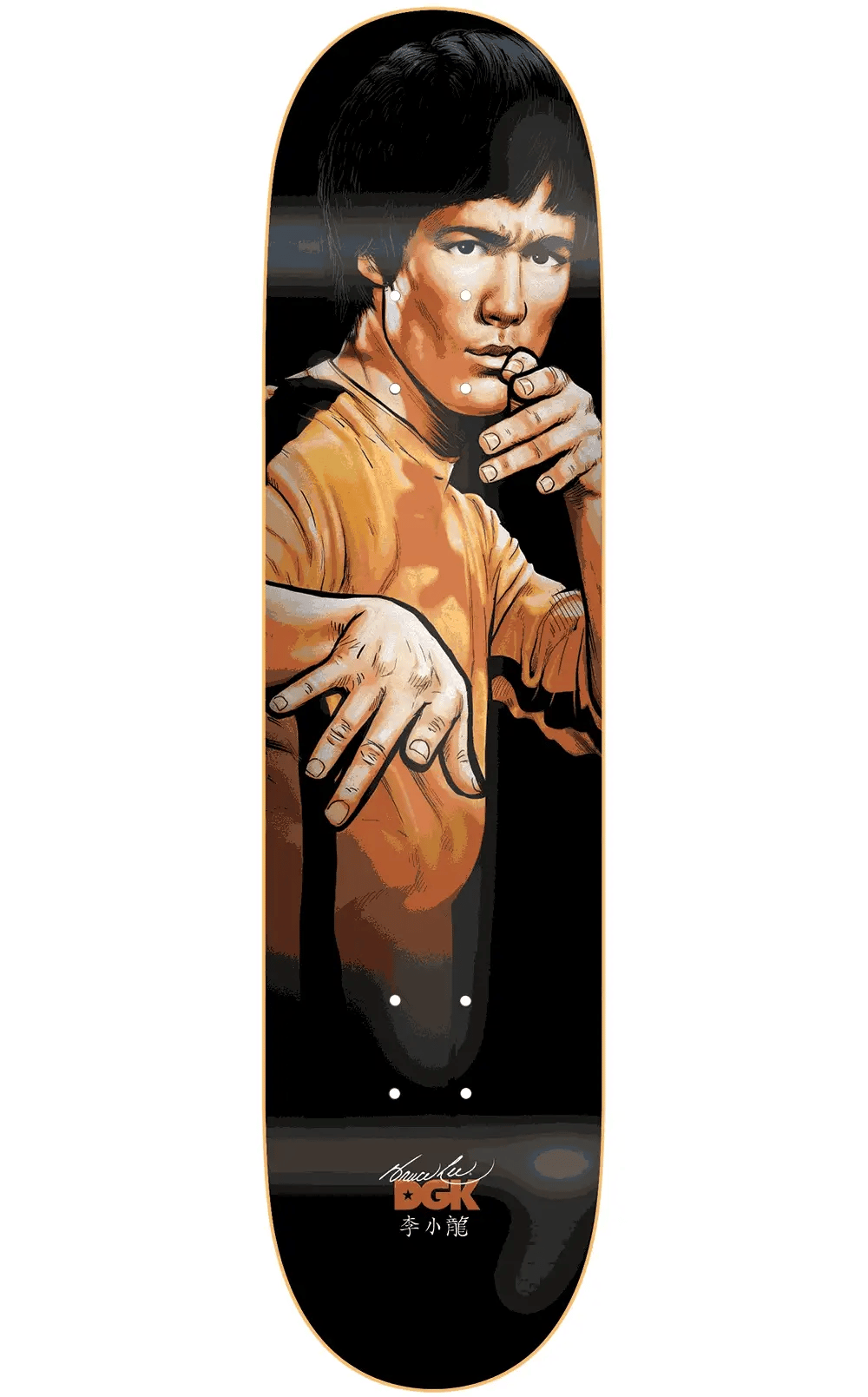 DGK x Bruce Lee 'Dragon' Deck - Lenticular 3D