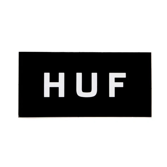 HUF 'Box Logo' Sticker - Black
