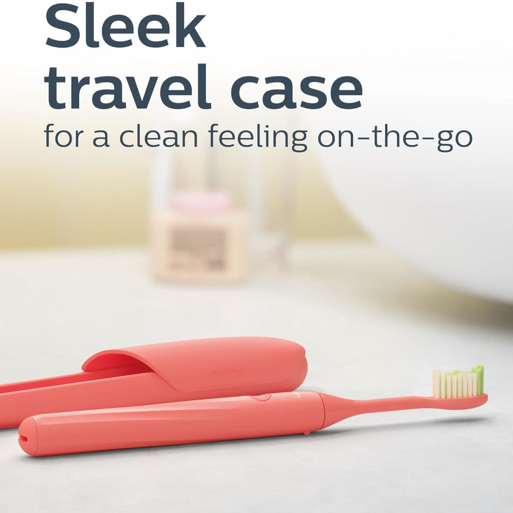 PHILIPS SONICARE HY1100/01 One Battery Toothbrush - Coral