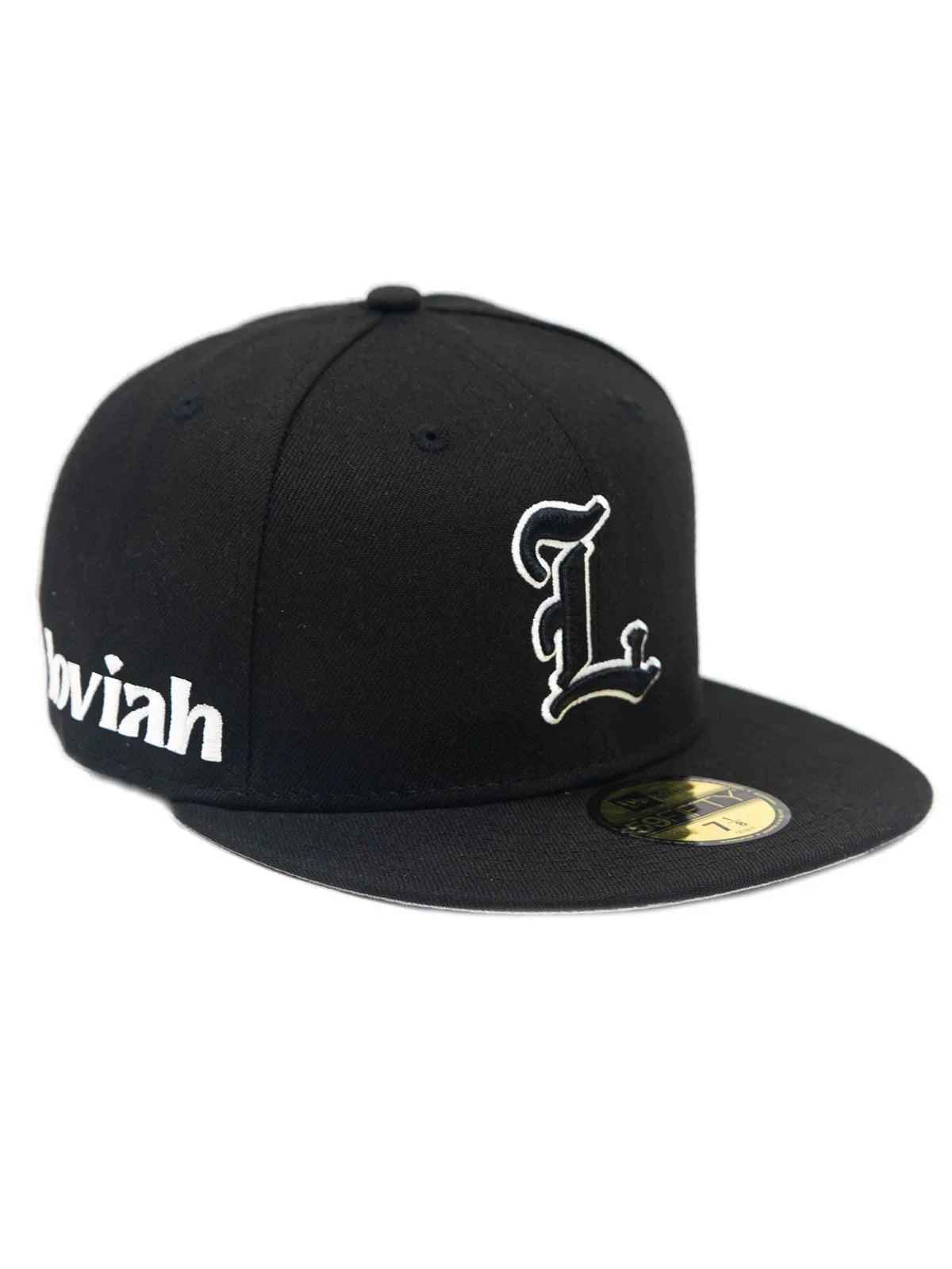 Loviah 'Big L' Fitted Cap - Black