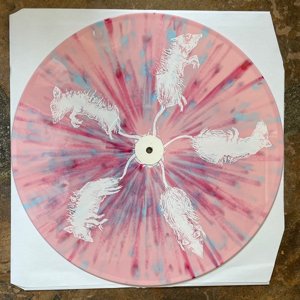 Hazing Over / Pestilence (Pink w/ Red & Blue Splatter) - LP Used