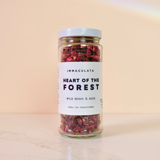 HEART OF THE FOREST // Reishi + Rose tonic