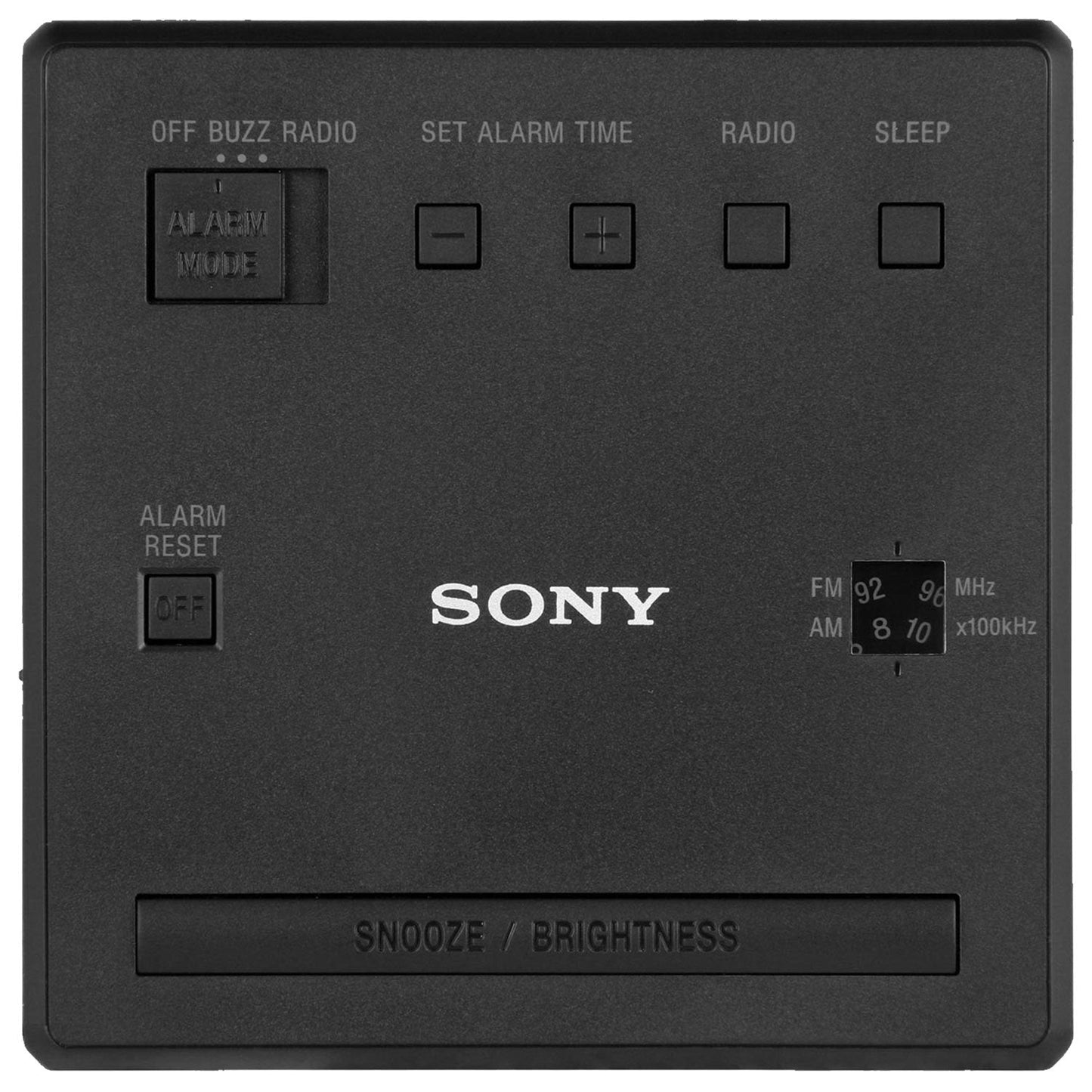 SONY Alarm Clock with Radio -  Refurbished with Home Essentials warranty - ICFC1
