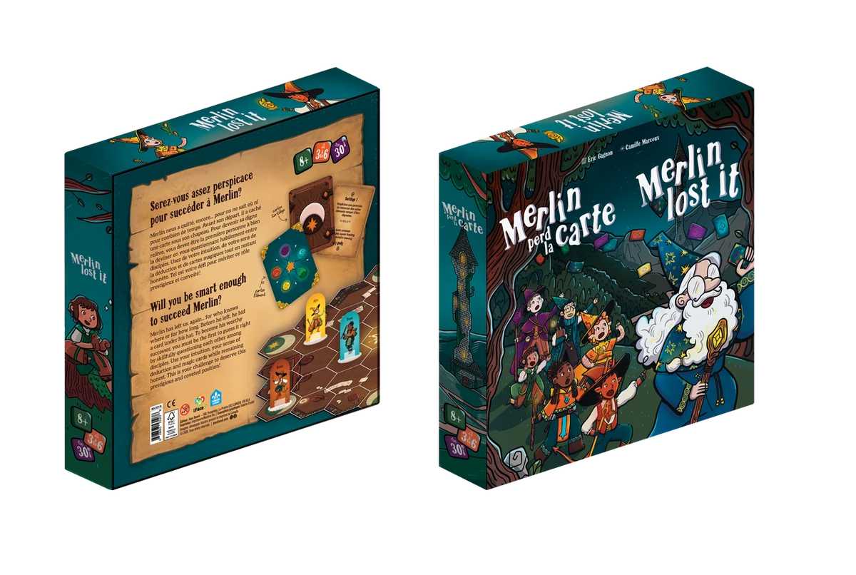 Jeux de société: Merlin perd la carte