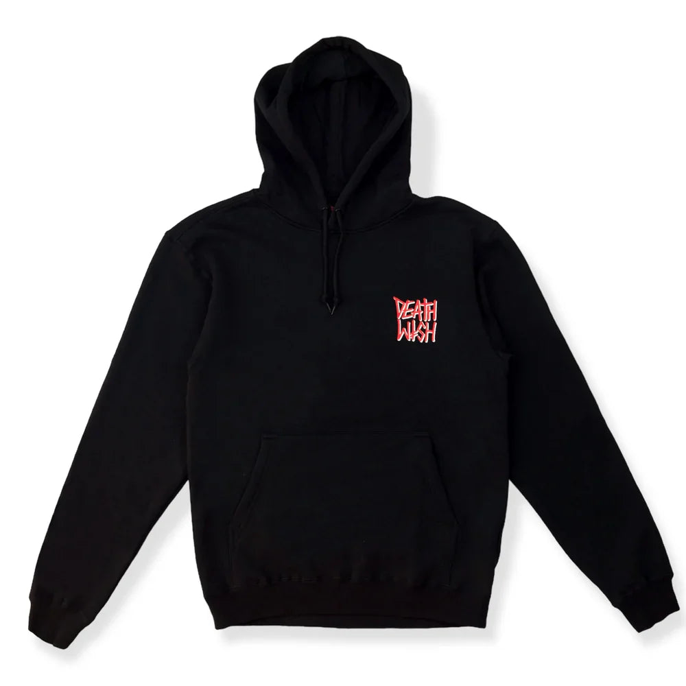 Deathwish 'The Truth' Hoodie - Black/Red