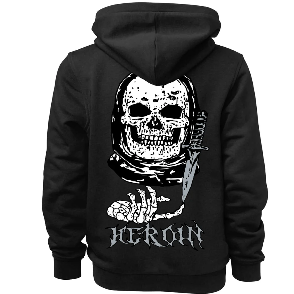 Heroin Skateboards 'Video City' Hoodie - Black