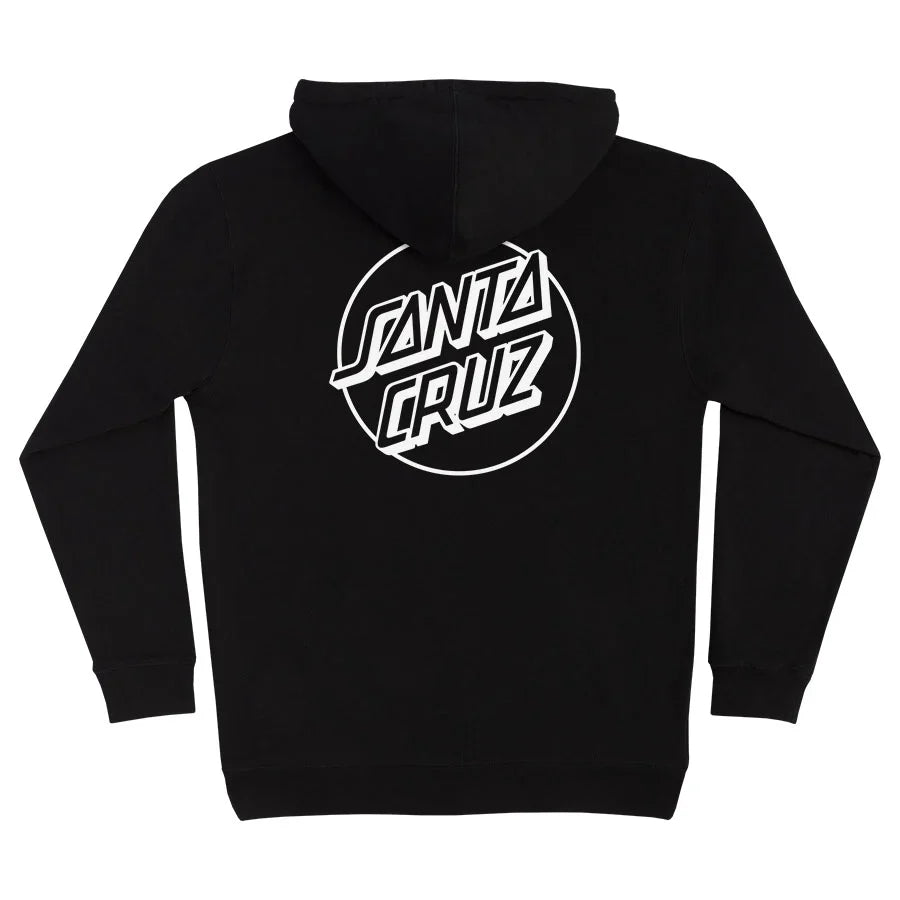 Santa Cruz 'Opus Dot' Hoodie - Black