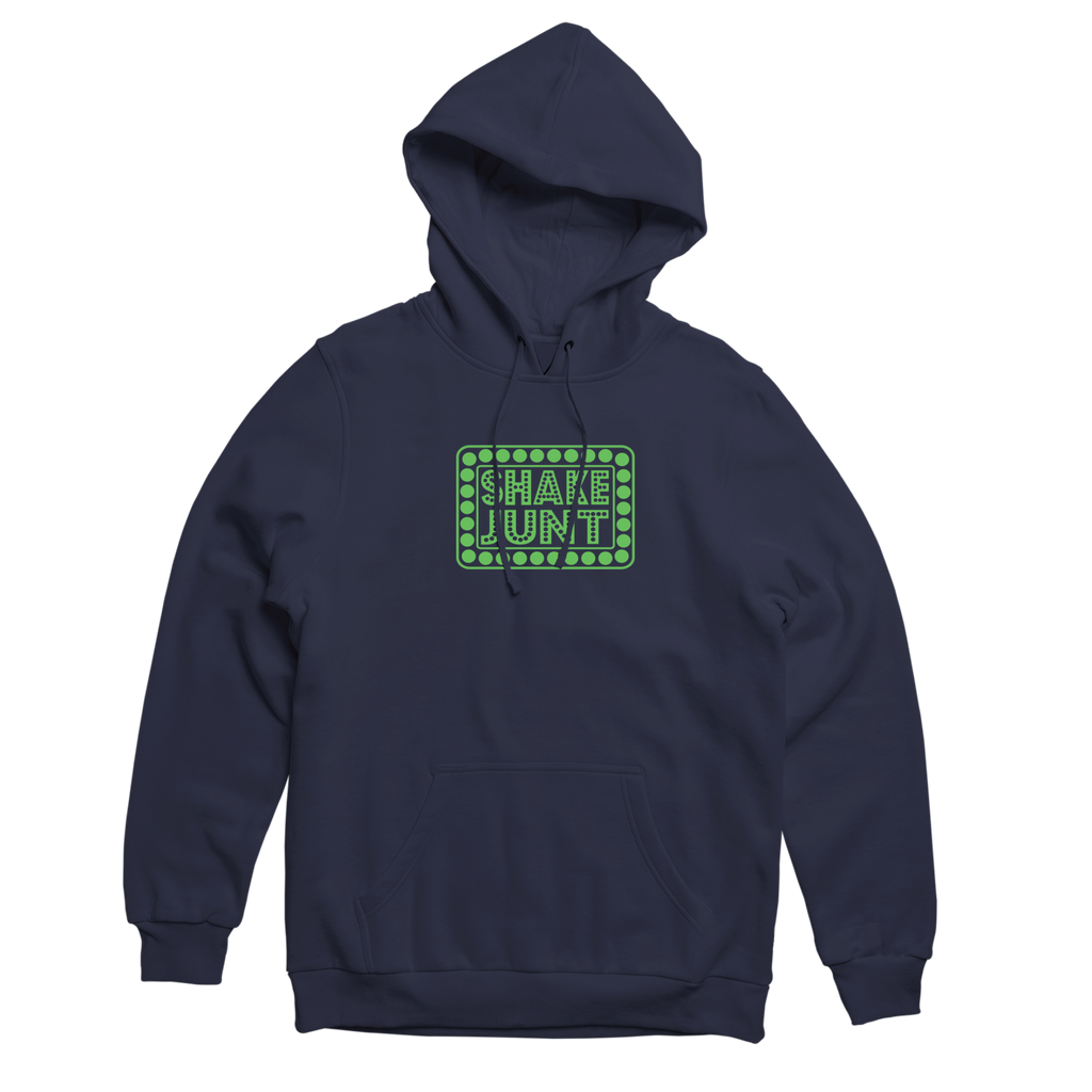 Shake Junt 'Box Logo' Hoodie - Navy/Green