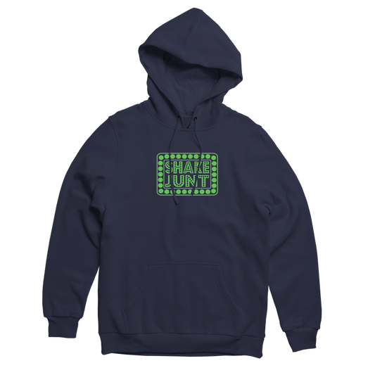 Shake Junt 'Box Logo' Hoodie - Navy/Green