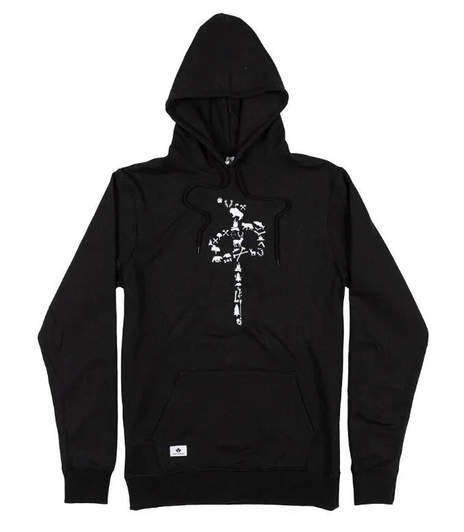 Red Dragon 'Chung National' Hoodie - Black