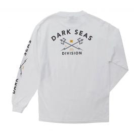 Dark Seas 'Headmaster' L/S Tee - White