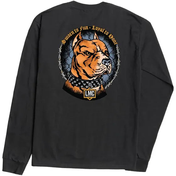 Loser Machine 'On Guard' L/S Tee - Black