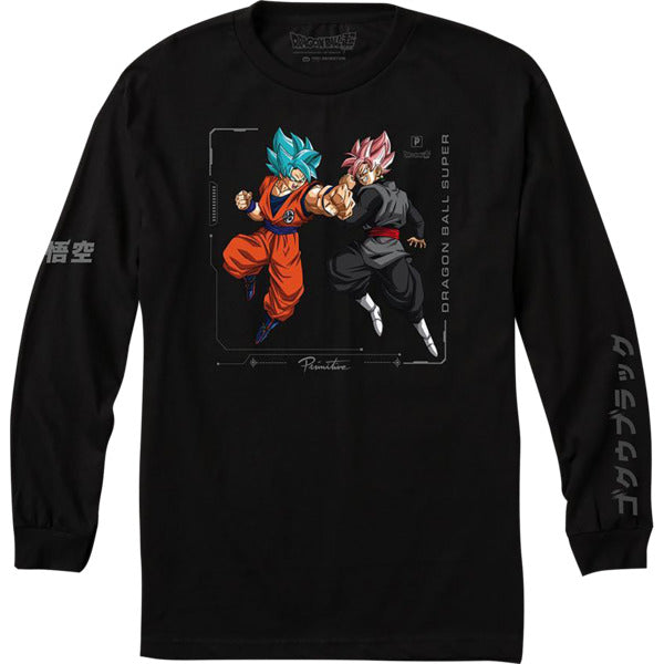 Primitive 'Goku VS Black' L/S Tee - Black