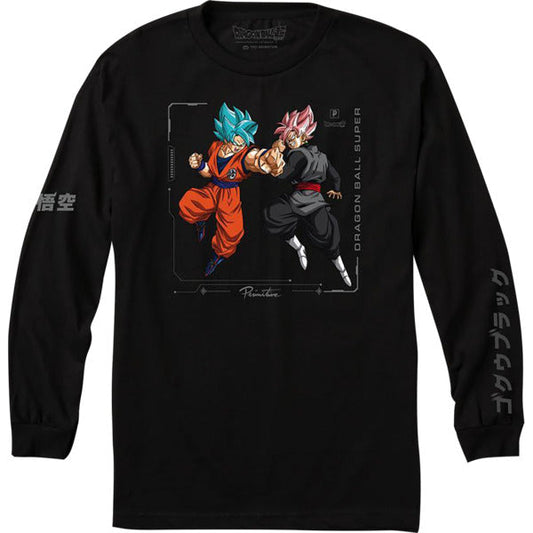 Primitive 'Goku VS Black' L/S Tee - Black