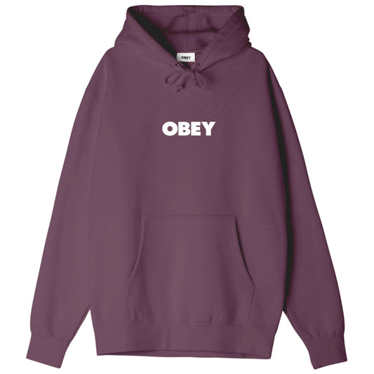 Obey 'Bold Obey' Hoodie - Beetroot