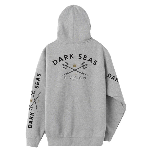 Dark Seas 'Headmaster' Hoodie - Heather Grey