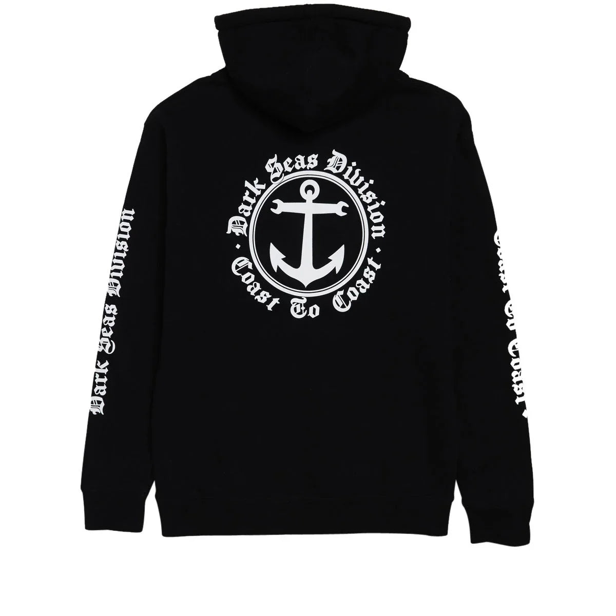 Dark Seas 'Traditional' Hoodie - Black