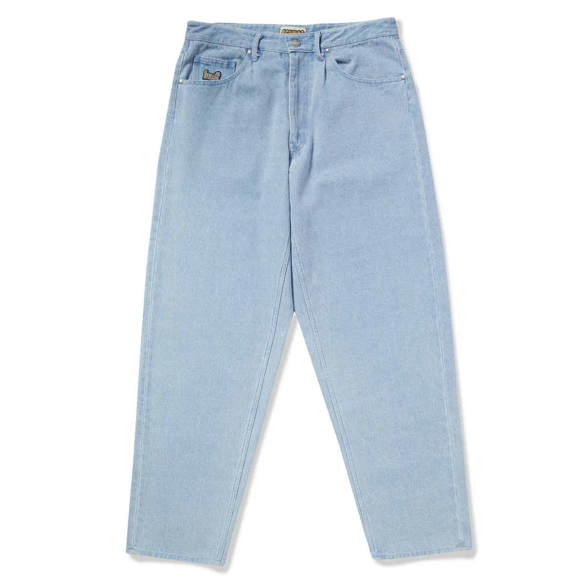 HUF 'Cromer Signature' Baggy Jeans - Light Blue