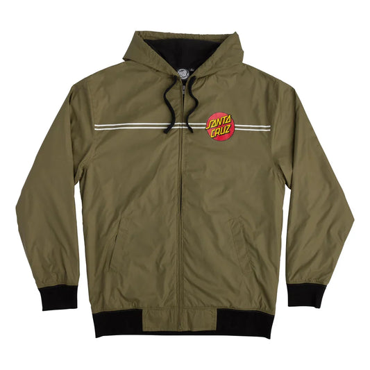 Santa Cruz 'Dot' Windbreaker - Olive