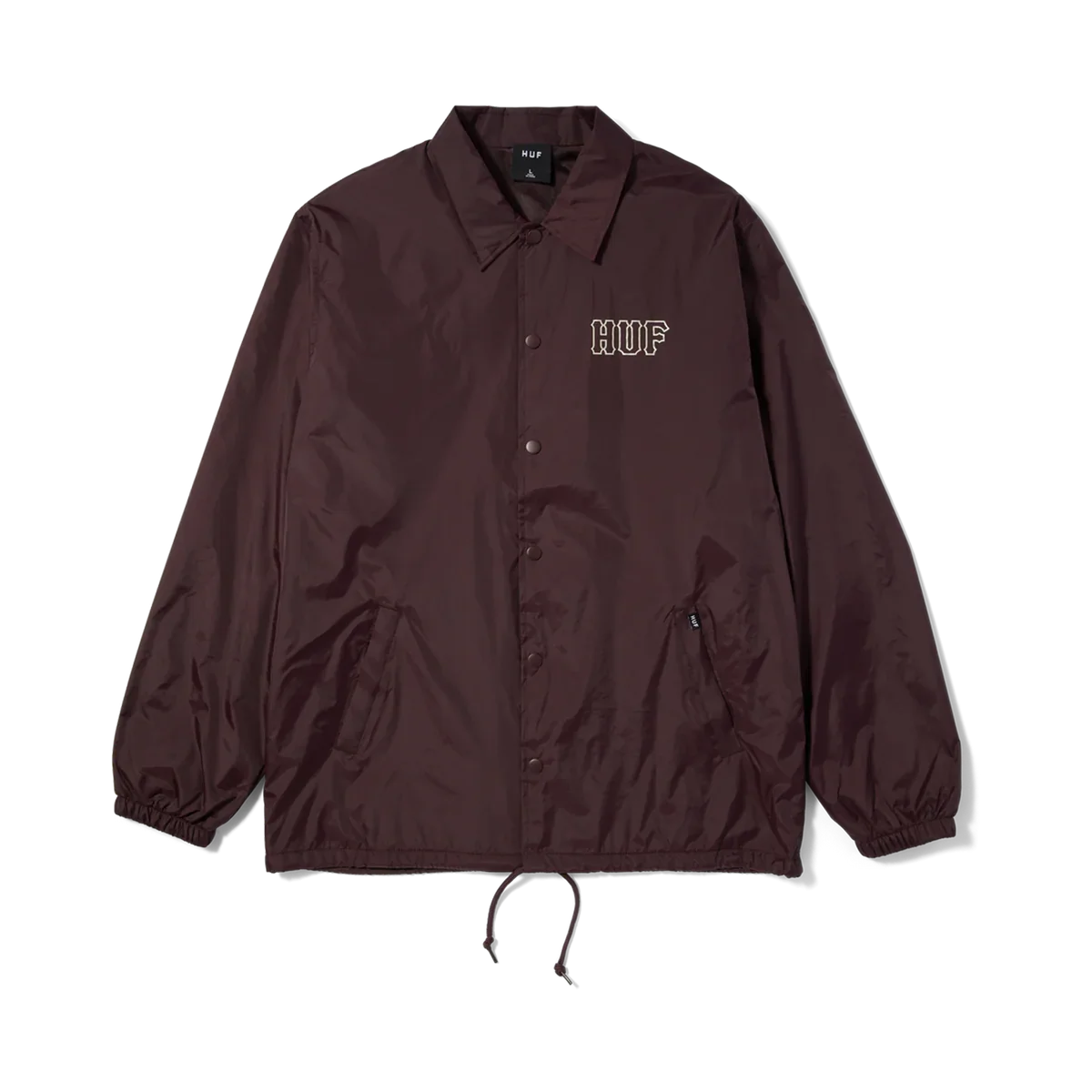 HUF 'Set H Coaches' Windbreaker - Eggplant