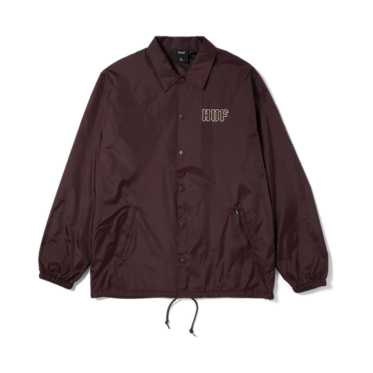 HUF 'Set H Coaches' Windbreaker - Eggplant