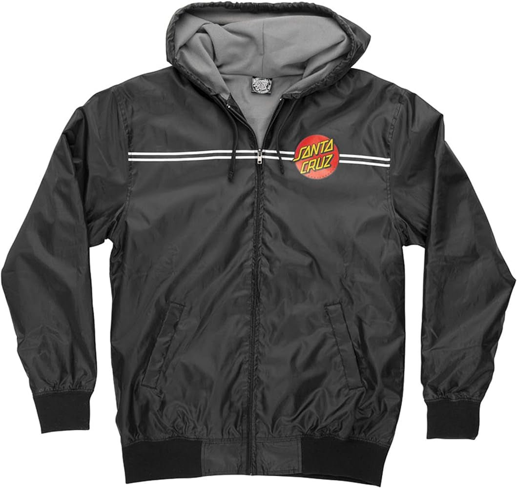 Santa Cruz 'Dot' Windbreaker - Black