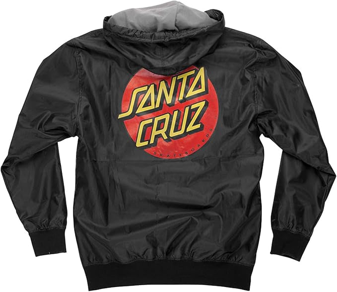 Santa Cruz 'Dot' Windbreaker - Black