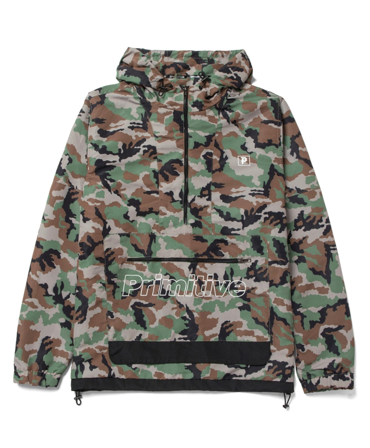 Primitive 'Anorak' Windbreaker - Camo